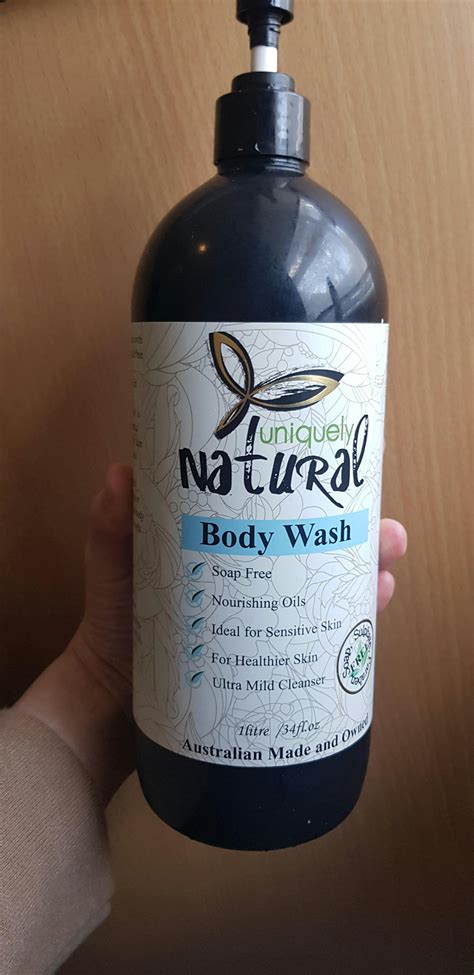 refreshing organic body wash cleanse revitalize  skin