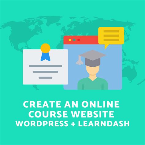 create    website  wordpress  learndash