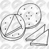Crackers Cheese Clipart Outline Watermark Register Remove Login sketch template