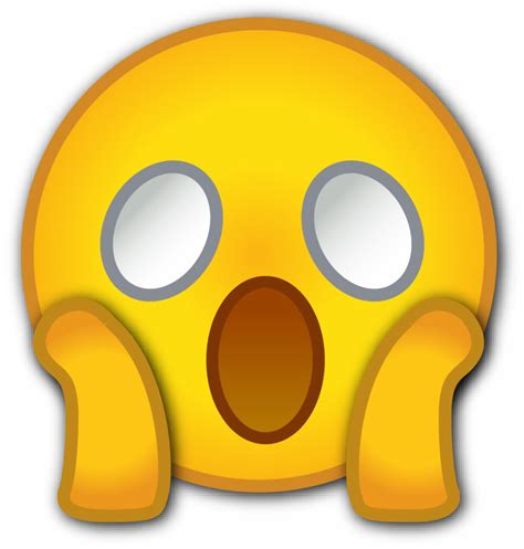 high quality surprised emoji clipart iphone smiley face
