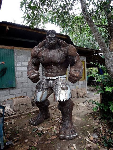 Smash Artist Welds Giant Scrap Metal Hulk Sculpture