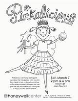 Pinkalicious Coloring Sheet Print Color Honeywell Contest Inkfreenews Pdf Coloringhome sketch template