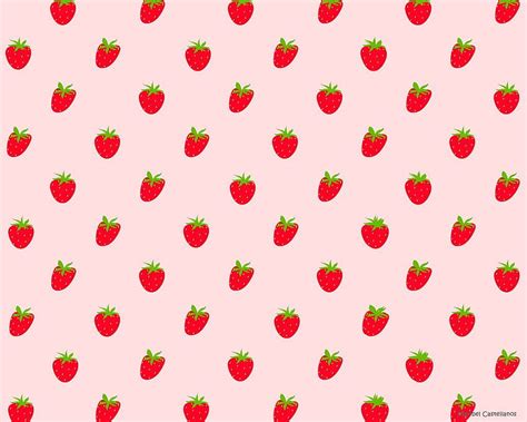 Kawaii Strawberry Strawberries Pc Hd Wallpaper Pxfuel