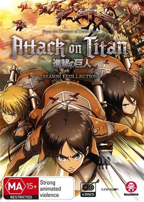 Buy Attack On Titan Season 1 On Blu Ray On Sale Now With Fast Shipping