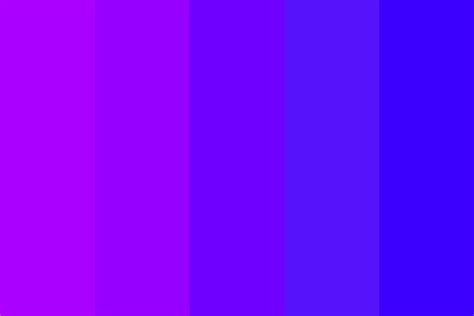 Purple Gradient Blue Color Palette