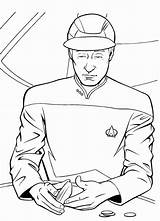 Pages Coloring Trek Star Enterprise Getcolorings sketch template