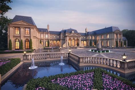 amazing gigantic mega mansion design proposal le domaine des chenes luxury architecture