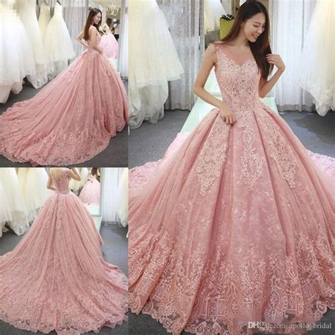 2018 Luxurious Blush Pink Quinceanera Dresses Ball Gown