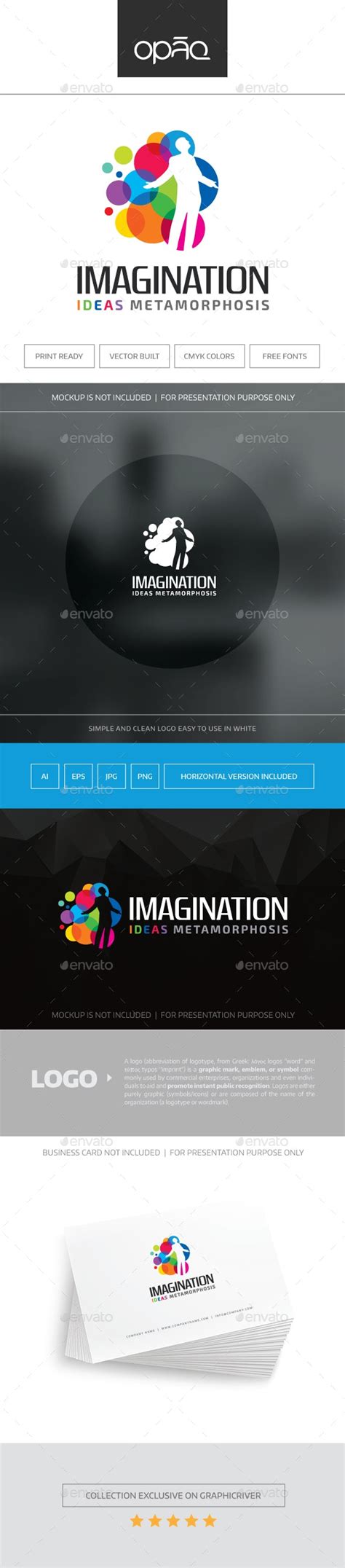 imagination logo logo templates graphicriver