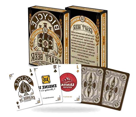 brewery playing cards  sale  uk   brewery playing cards