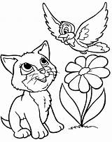 Coloring Animal Pages Cartoon Animals Colouring Printable Color Kids Print Book Drawings Kleurplaat Cute Coloriage Pdf sketch template