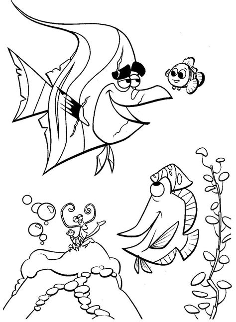 krafty kidz center finding nemo coloring pages