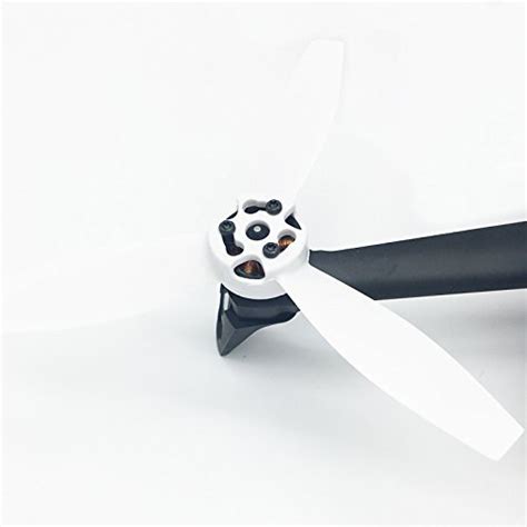 anbee pcs plastic propellers props rotor  parrot bebop  drone quadcopter blackwhite
