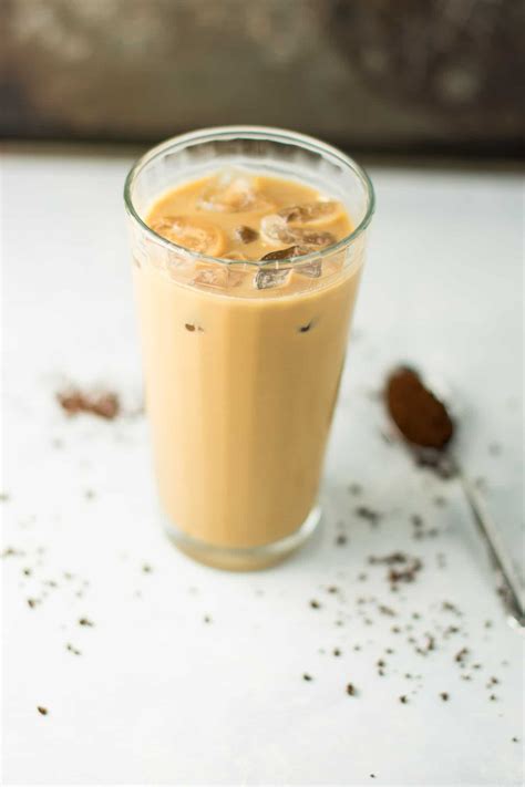 easy instant iced coffee recipe  hot water needed