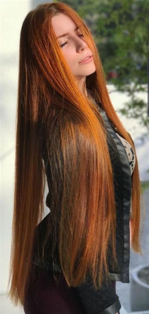 we love shiny silky smooth hair in 2021 beautiful red hair