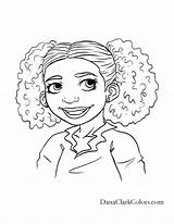Coloring Pages African American Girl Kids Girls Drawing Books Printable Diversity Getdrawings Sheets Color People Book Family Getcolorings Drawings Princess sketch template