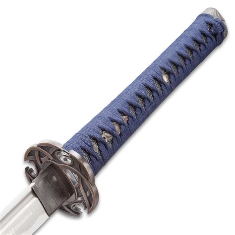 shinwa blue knight handmade katana samurai sword budkcom