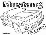 Coloring Pages Mustang Ford Car Boys Kids Cars Gt Logo Printable Race Print Drawing Color Late Model Sheets Cool Boy sketch template