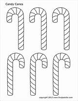 Candy Printable Cane Canes Coloring Small Pages Templates Christmas Print Outlines Template Printables Candycane Preschool Firstpalette Ornament Crafts Xmas Da sketch template