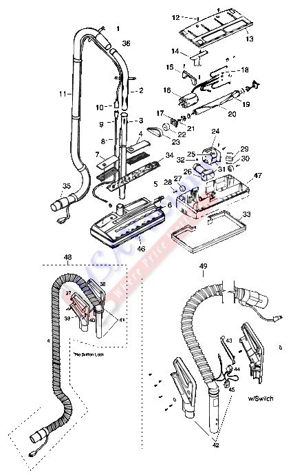 rainbow vacuum parts diagram general wiring diagram