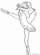 Bailarina Bailarinas sketch template
