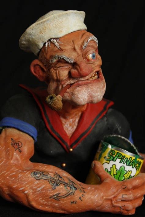 29 artists interpretations of a more realistic popeye with images