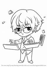 Keyboard Drawing Mystic Messenger Guest Draw Learn Getdrawings Paintingvalley Step sketch template