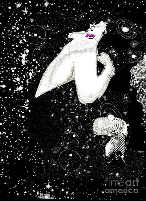Marilyn Monroe Seduced By The Stars Painting By Saundra Myles Fine