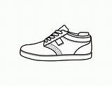 Coloring Shoes Shoe Library Clipart sketch template
