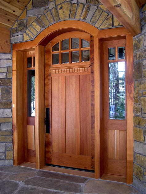 craftsman front doors  homes custom contemporary craftsman