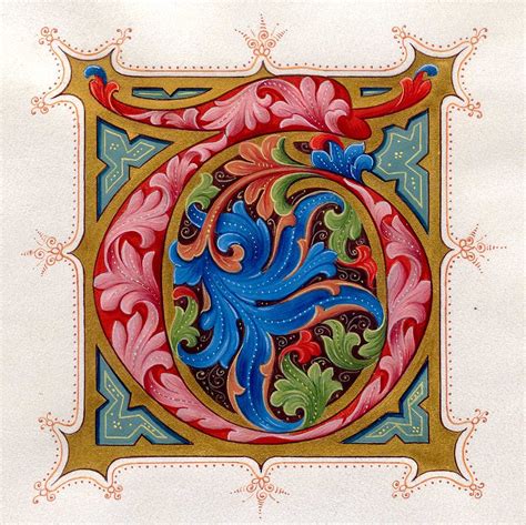 artwork book art illuminated letters illustrated manuscript