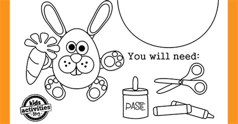 cutest printable easter egg craft template egg coloring pages kids
