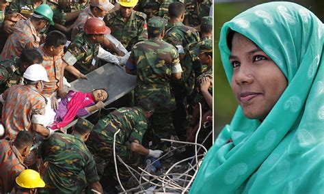 woman who survived 17 days in rubble of collapsed bangladesh factory