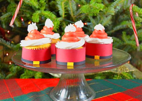 santa cupcakes recipe