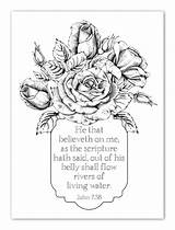 Coloring Pages Bible Adult Printable Faith Christian Sheets Books Religious Print Study Provision Week Part Scripture Verses Colouring Others Color sketch template
