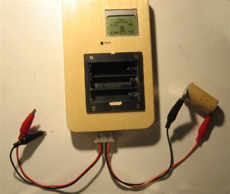 rechargeable battery capacity tester  arduino  arduino  projects tester arduino