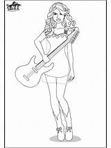 Swift Taylor Coloring Pages Printable Party Coloring4free Music Realistic Sheets Colouring Color Funnycoloring Celebrities Print Kids Guitar Star Getcolorings Birthday sketch template