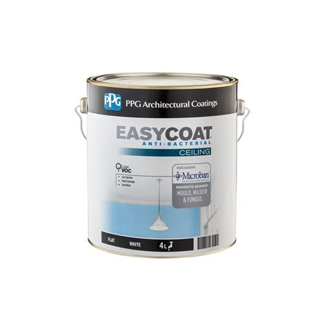 ppg easycoat ceiling white  bunnings warehouse