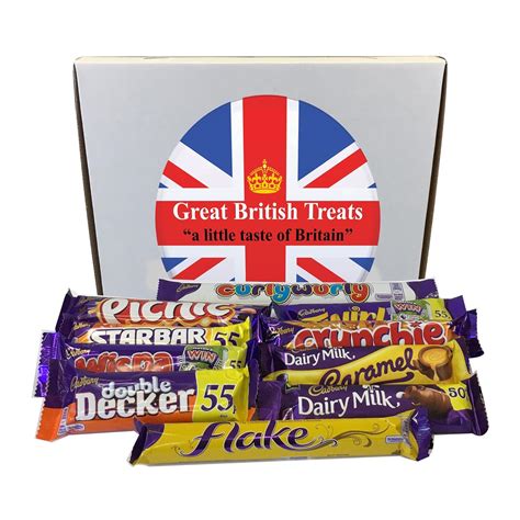 amazoncom cadbury selection box   full size british chocolate bars grocery gourmet food