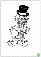 Scrooge sketch template