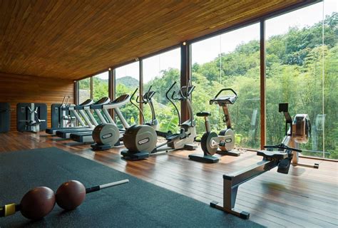 wellness resort spa health  wellness spa gym room  home gym