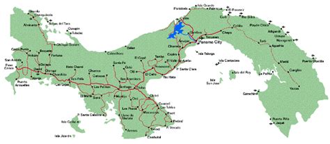 Panamá Provincia Mapa De Propiedades