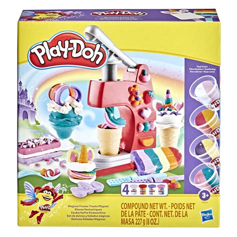 play doh magical frozen treats ice cream playset unicorn toys