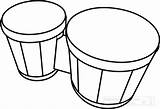 Bongo Clipart Drums Outline Drum Musical Instrument Music Clip Search Instruments Vector Powerpoint Results Graphics Available Members Transparent Type Gif sketch template