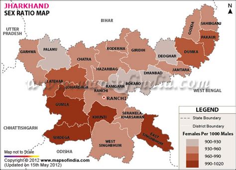 jharkhand sex ratio census 2011