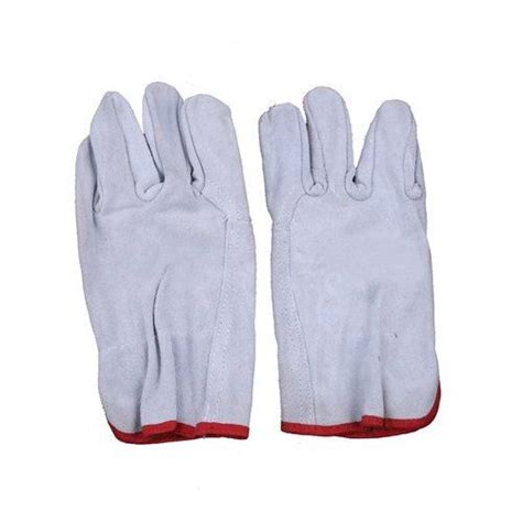 split leather chrome driving hand gloves gender unisex length   star exports