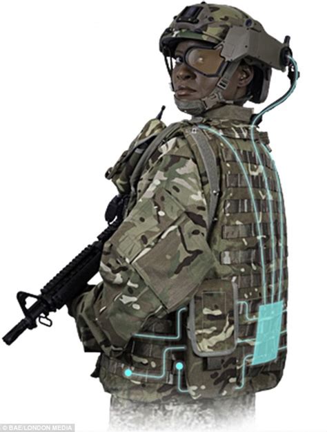 British Military Given High Tech Vests Augmented Reality Helmets And