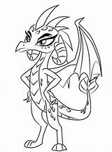 Coloring Pages Pony Little Princess Printable Ember Scribblefun Chrysalis Queen Crusader Getcolorings Mlp Equestria Litt Colouring sketch template