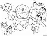 Doraemon Drawing His Friends Sketch Coloring Pages Cheerful Color Search Getdrawings Print Printable Coloringpagesonly sketch template
