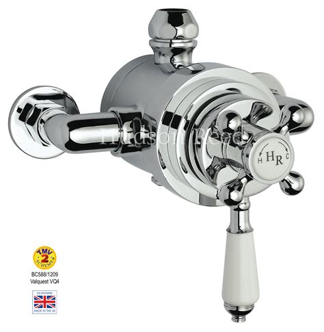 ultra victorian traditional triple exposed shower valve a3089e